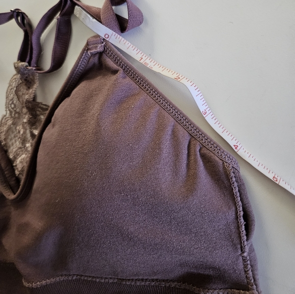 Danskin Lace Racer-Back Athletic Bra - Picture 5 of 7